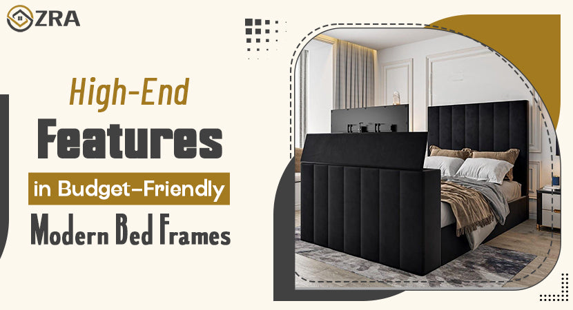 High-End Features in Budget-Friendly Modern Bed Frames