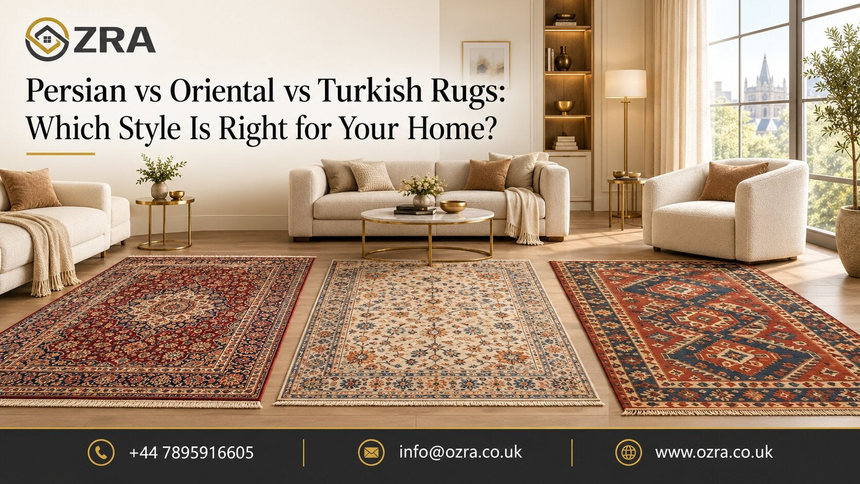 Persian Rug, Oriental Rug or Turkish Traditional Rugs - How to Distinguish between the Three?