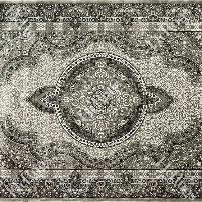 L.GRAY-L.GRAY TRADITIONAL RUG - ESFAHAN SILK HAPPY-P0475