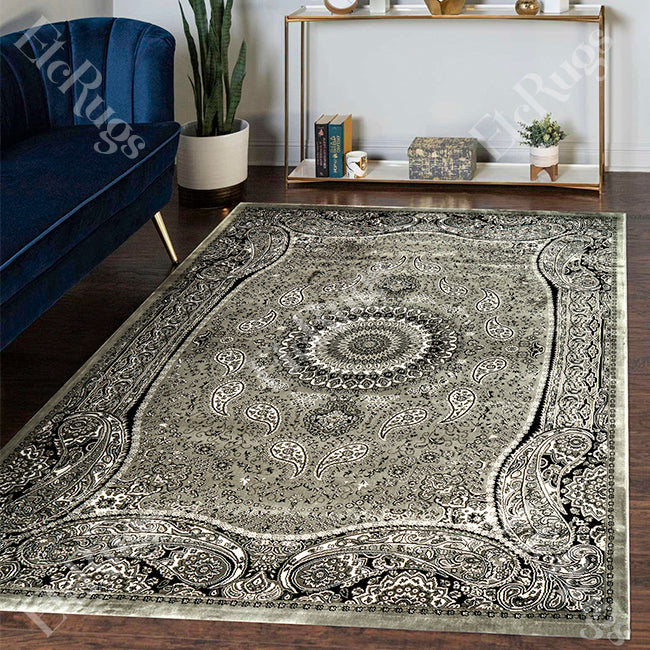 L.GRAY-L.GRAY TRADITIONAL RUG - ESFAHAN SILK HAPPY-P9248