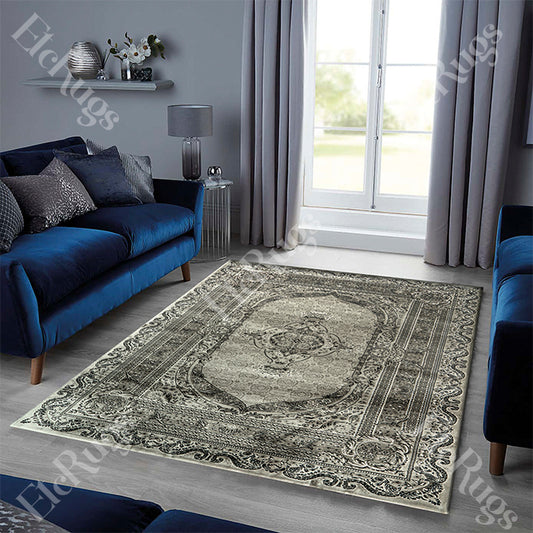 L.GRAY-L.GRAY TRADITIONAL RUG - SILK VERA-P982C