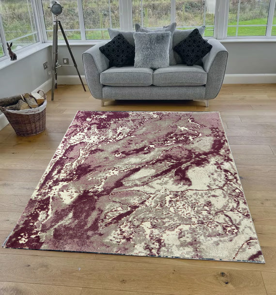 Burgundy Verozi Rug