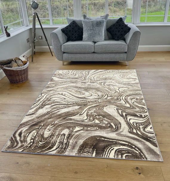 Sandy Brown Verozi Rug - 267