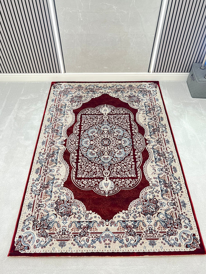 VERA SILK 1319 – PREMIUM LUXURY COLLECTION - RED
