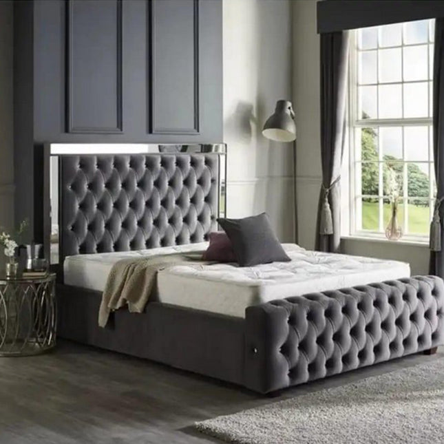 Lodge Martin Mirror Bed Frame