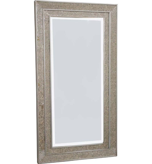 Mosaic Double Mirror Champagne 68 x 128