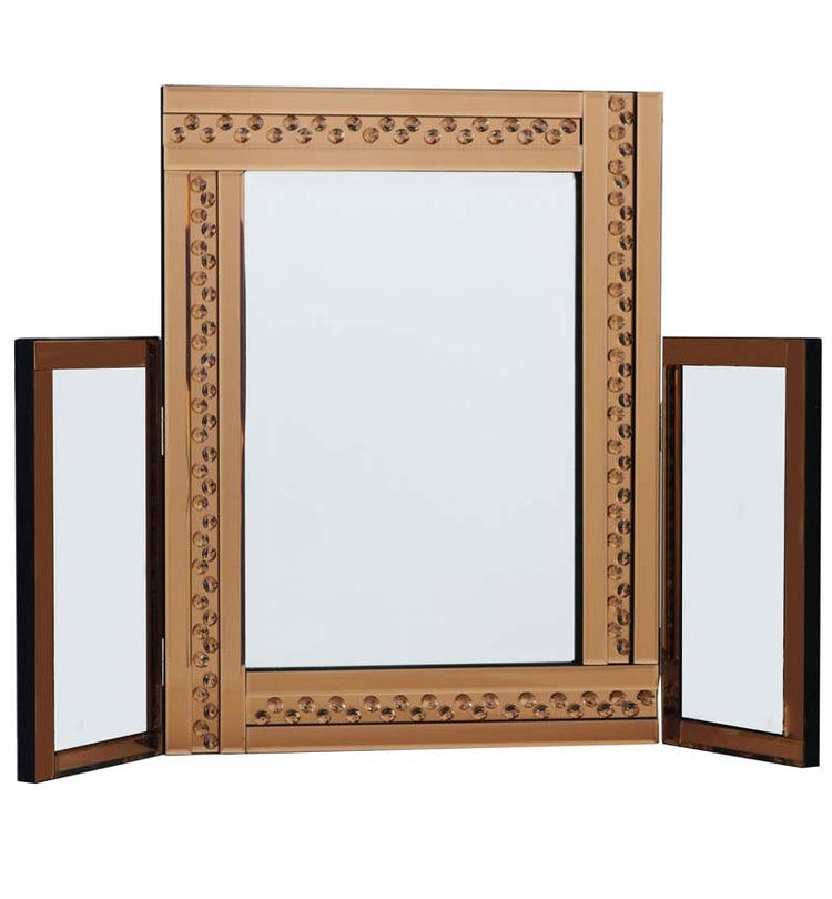 Glitz Bronze Dressing Table Mirror