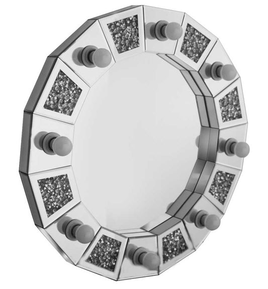 Gatsby X Round lighted Mirror