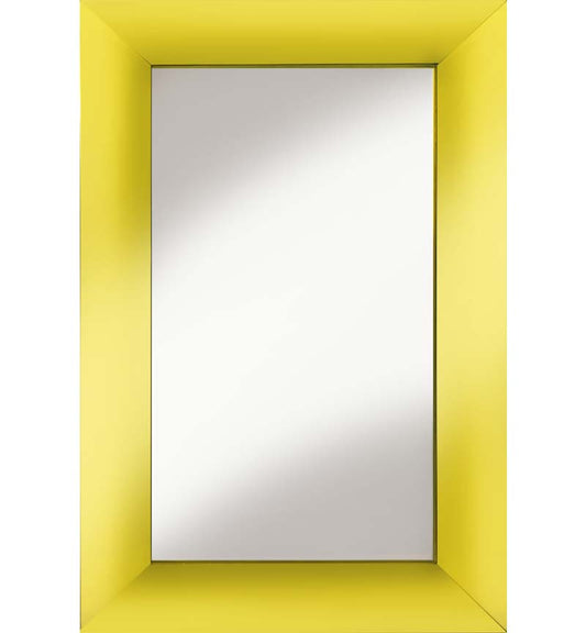 Supreme Angular mirror with Fluorescent border