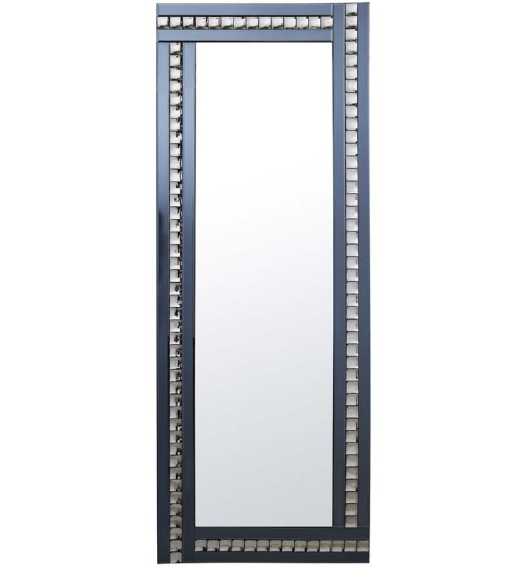 Classic Triple Bar Mirror Crystal