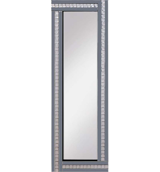 Classic Triple Bar Mirror Smoke Crystal 120x40